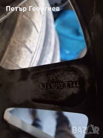 ОРИГИНАЛНИ АЛУМИНИЕВИ ДЖАНТИ-ОПЕЛ -4Х100Х56.6-16 ЦОЛА, снимка 6 - Гуми и джанти - 52909495