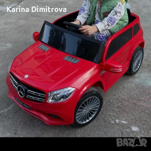 Детски акумулаторен червен джип Mercedes, снимка 2 - Коли, камиони, мотори, писти - 53935983