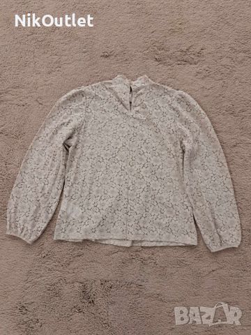 Vila дантелена блуза, снимка 2 - Блузи с дълъг ръкав и пуловери - 45384047