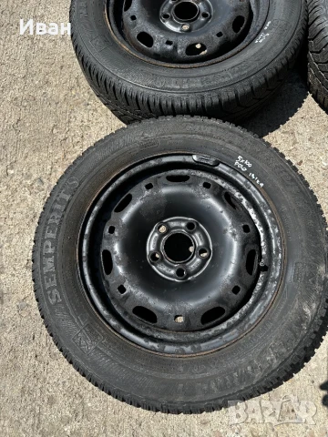 Железни джанти 5х100 5J ET35 Seat Ibiza VW Polo, снимка 2 - Гуми и джанти - 50703522