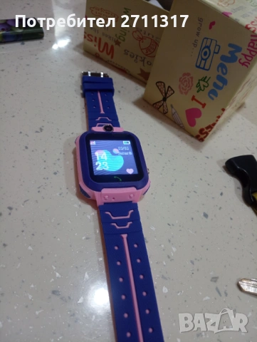 Детски Смарт часовник , Сим карта и камера, Tracking LBS, Водоустойчив