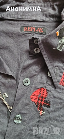 Риза REPLAY , снимка 3 - Ризи - 53910270