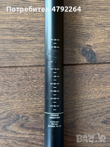 Orbea OC XP10 карбоново колче 27.2 / 350 mm / setback 20 mm, снимка 3 - Части за велосипеди - 54149588