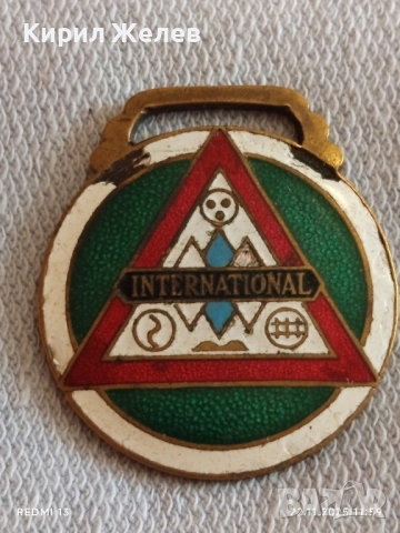 Рядък медал първия Български Автобус ИНТЕРНАЦИОНАЛ уникат за КОЛЕКЦИОНЕРИ 50873