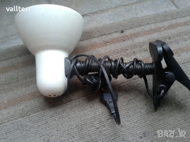 лампа със щипка, снимка 1 - Други - 45827795
