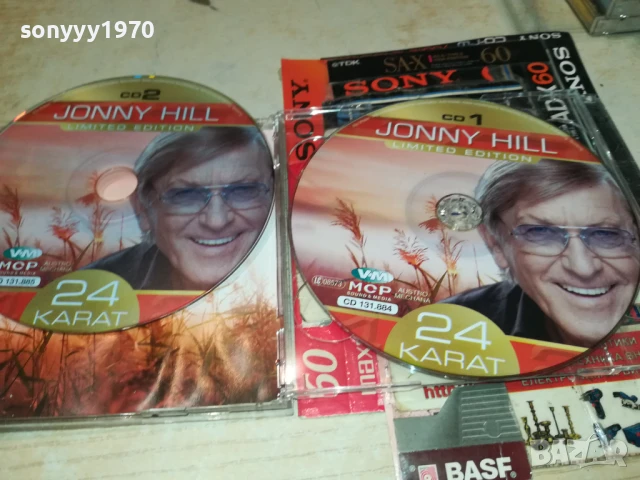JONNY HILL X2CD 1008251139, снимка 10 - CD дискове - 51315135