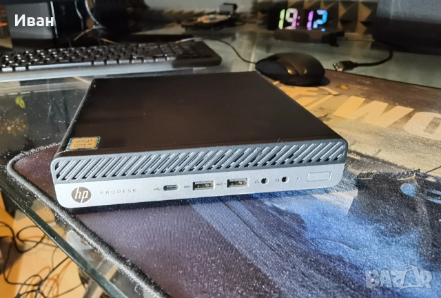 HP ProDesk 600 G4 Mini PC Intel i5-8500T RAM:16GB NVME:512GB 