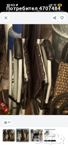 Инвалидна количка, снимка 3 - Инвалидни колички - 53096272