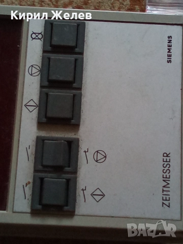 Измервателно устройство ZEITMESSER SIEMENS рядък модел за КОЛЕКЦИЯ ДЕКОРАЦИЯ 51664, снимка 6 - Антикварни и старинни предмети - 52035282