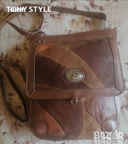 М.C Нова Мъжка Чанта Изцяло от Естествена Кожа, снимка 3 - Чанти - 53686130