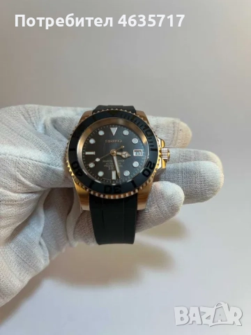 Часовник Seiko Yacht-Мaster Rose Gold (mod), снимка 6 - Мъжки - 52220269