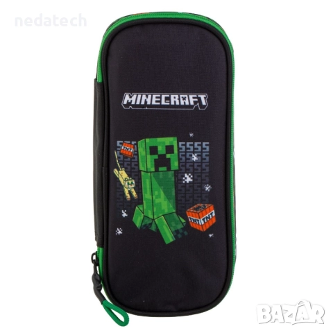 Несесер Minecraft, Черен, 23x5x10см.