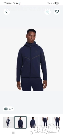 Мъжки Екип Nike Tech Fleece, снимка 6 - Спортни дрехи, екипи - 52250311