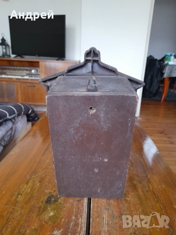 Стар часовник Маяк с кукувичка, снимка 4 - Антикварни и старинни предмети - 54138480