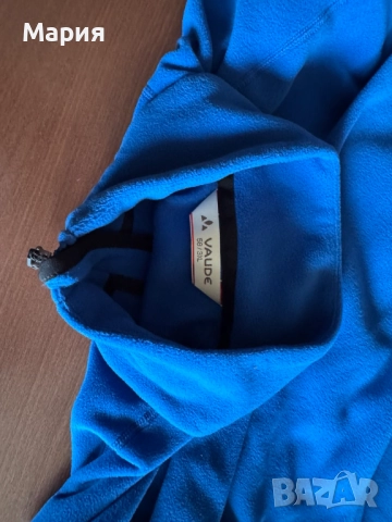 мъжко яке от полар, суитшърт, VAUDE, размер 3XL/58, кралско синьо , снимка 4 - Суичъри - 51996904