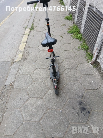 Електрическа тротинетка със седалка, снимка 4 - Велосипеди - 53844564