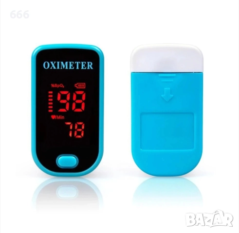 Пулсоксиметър Fingertip DS 201, Уред за измерване на пулс и кислород в кръвта, Оксиметър, снимка 3 - Други стоки за дома - 52698263