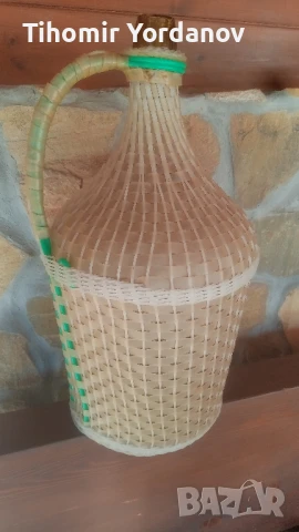 Плетена дамаджана., снимка 12 - Антикварни и старинни предмети - 51320863