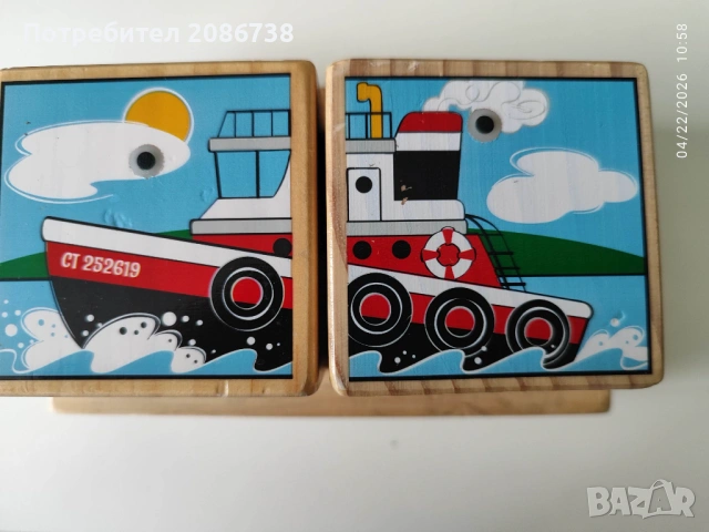 Дървени музикални кубчета, снимка 5 - Образователни игри - 54275680