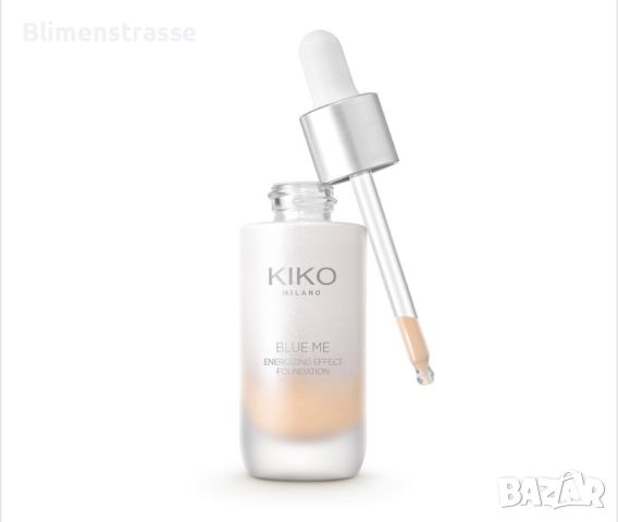 Веган фон дьо тен Kiko Milano Blue Me Енергизиращ ефект Дълготраен 10-часов 02 Light Neutral, снимка 2 - Козметика за лице - 45763232