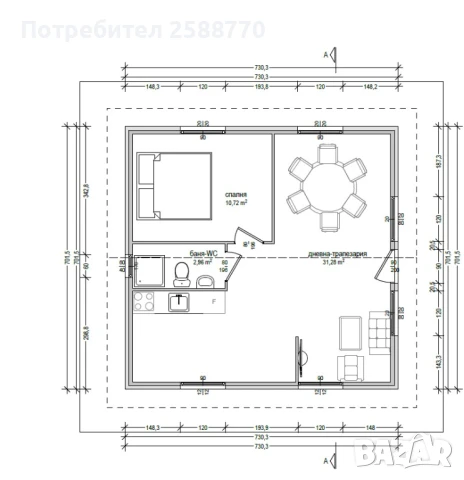 Ваканционен имот, снимка 1