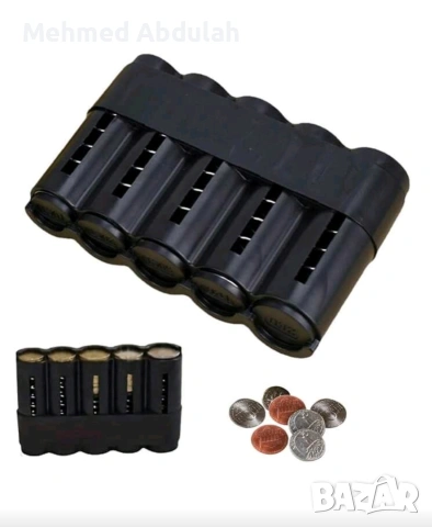 Многофункционален органайзер за евро монети 5-отделение, снимка 4 - Органайзери - 53158611
