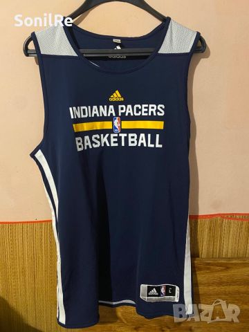 NBA двустранен тренировен потник на Indiana Pacers, оригинален от САЩ., снимка 1 - Спортни дрехи, екипи - 46022172