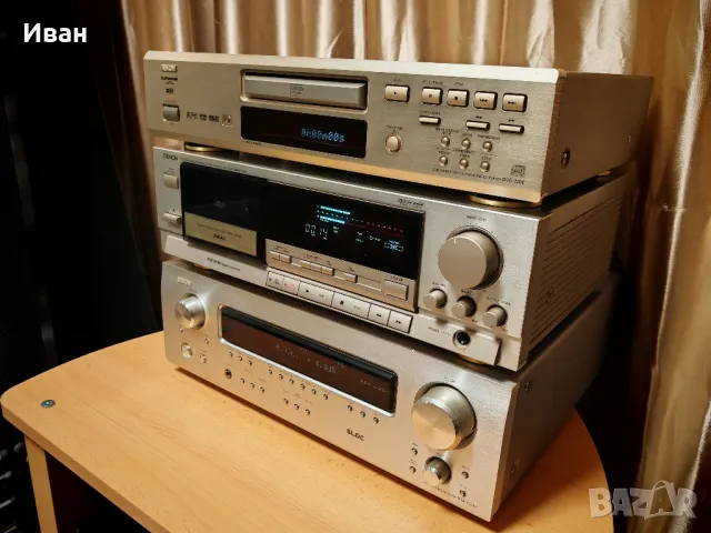 DENON сет: 
DRA-700AE, DRM-700, DVD-2200, снимка 3 - Аудиосистеми - 48339359