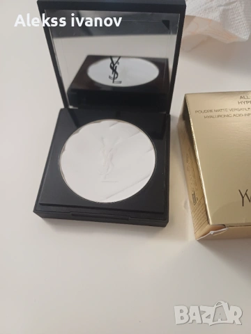 Оригинална пудра за лице Yves Saint Laurent, снимка 3 - Декоративна козметика - 53997475