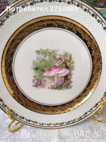 Декоративна порцеланова чиния Thomas, снимка 3 - Антикварни и старинни предмети - 53978820