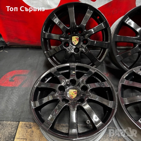 Алуминиеви джанти за Порше, 17 цола, 5х130, 4 броя, снимка 6 - Гуми и джанти - 51637550
