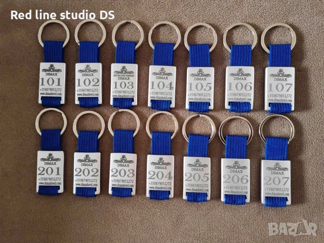 Гравиран ключодържател с лого, имена, номер, надпис, снимка 6 - Арт сувенири - 42083478