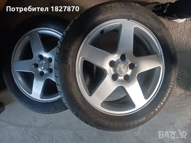 Резервна джанта 17 с гума за Volkswagen, снимка 2 - Гуми и джанти - 53845324