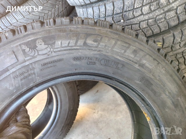 4бр.зимни гуми MICHELIN 205 75 16C DOT18 цена за брой, снимка 7 - Гуми и джанти - 54057440