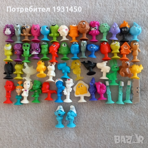 колекция фигурки стики
