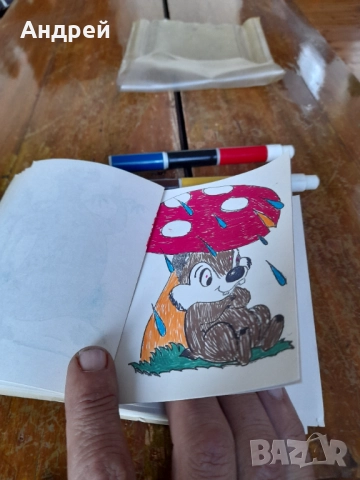 Стара малка рисувателна книжка #3, снимка 6 - Други ценни предмети - 52323701