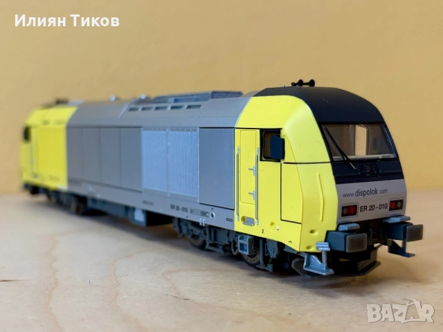 PIKO 57592 дизелов локомотив Siemens ER20 DCC Влак, влакче, снимка 5 - Влакчета, самолети, хеликоптери - 53651374