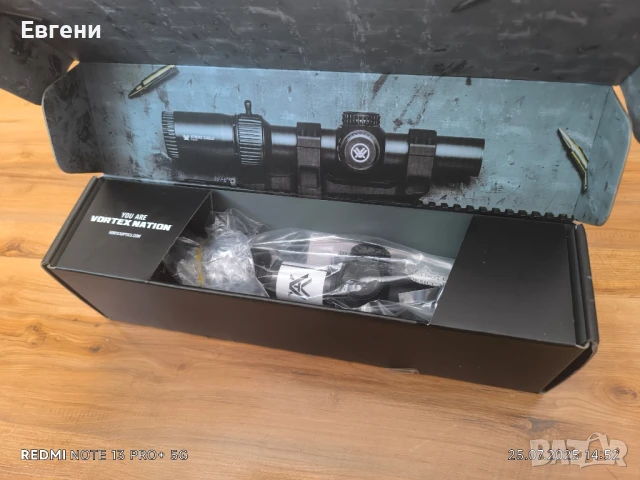 оптика за лов vortex 1-8x24, снимка 5 - Оборудване и аксесоари за оръжия - 51141431