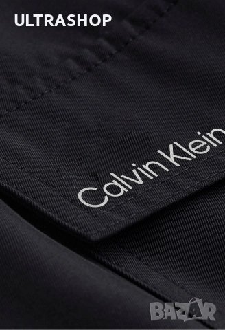 НОВ Дамски панталон Calvin Klein size S висока талия, снимка 2 - Панталони - 52674968