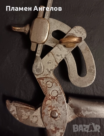 Стари клещи (ножици) за чапраз. , снимка 5 - Клещи - 52924482