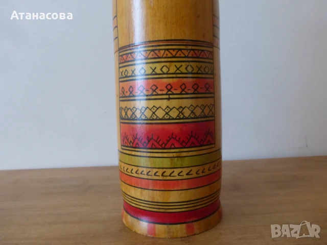 Матрьошка за бутилка водка СССР 1976 г, снимка 3 - Антикварни и старинни предмети - 50507531