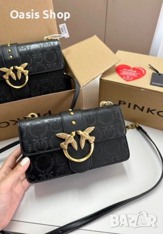 Дамска Чанта Pinko, снимка 7 - Чанти - 52868689