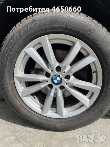 18 цолови алуминиеви джанти за БМВ Х5 със зимни гуми , снимка 4 - Гуми и джанти - 52545972