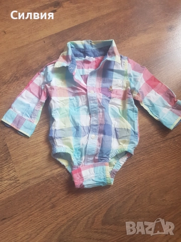 риза-боди и жилетка 6м, снимка 2 - Жилетки и елечета за бебе - 51731608
