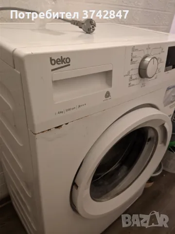 Пералня Beko 6kg, снимка 2 - Перални - 47509793