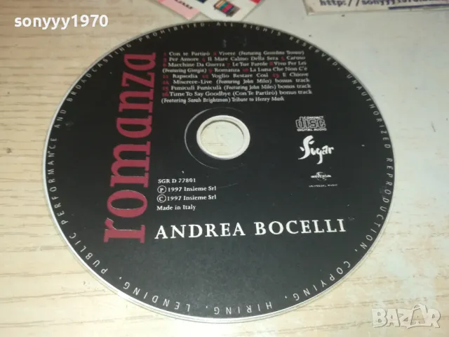 ANDREA BOCELLI CD 1508241228, снимка 2 - CD дискове - 46915888