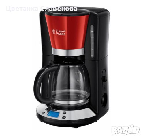 Продавам Coffee maker RUSSELL HOBBS 24031-56 1100 W, за 10 кафета - 1.25l, снимка 1 - Кафемашини - 45929047