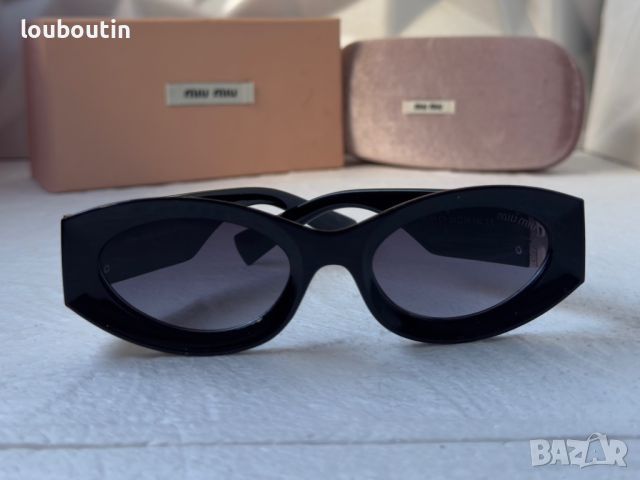 Miu 2024 слънчеви очила с лого , снимка 5 - Слънчеви и диоптрични очила - 45504476