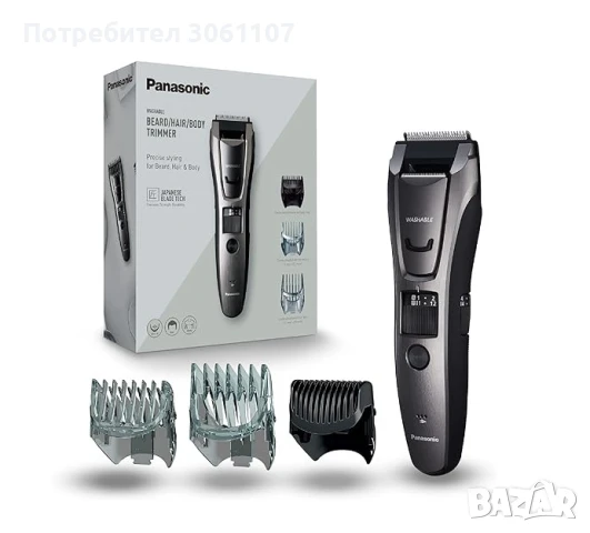 Тример за брада и тяло PANASONIC ER-GB80-H503 до 50мин работа