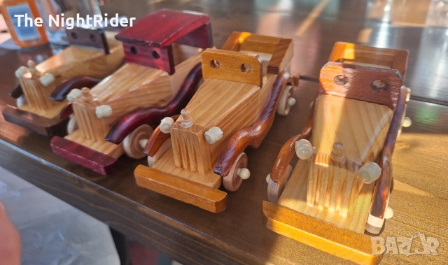 Дървени колички, снимка 3 - Коли, камиони, мотори, писти - 52943998